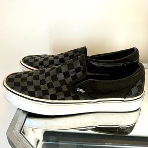 Vans Checkerboard Slip on Shoes